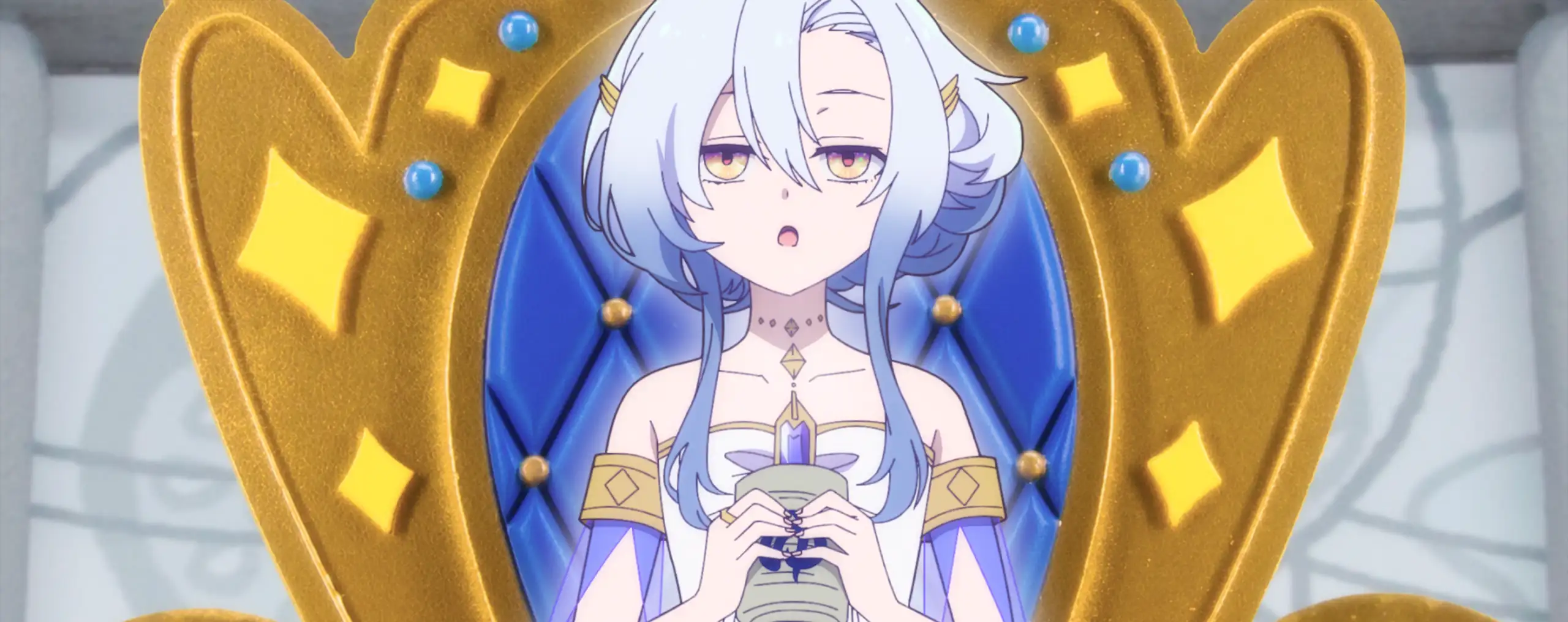 Megami "Isekai Tensei Nani ni Naritai Desu ka" Ore "Yuusha no Rokkotsu de"