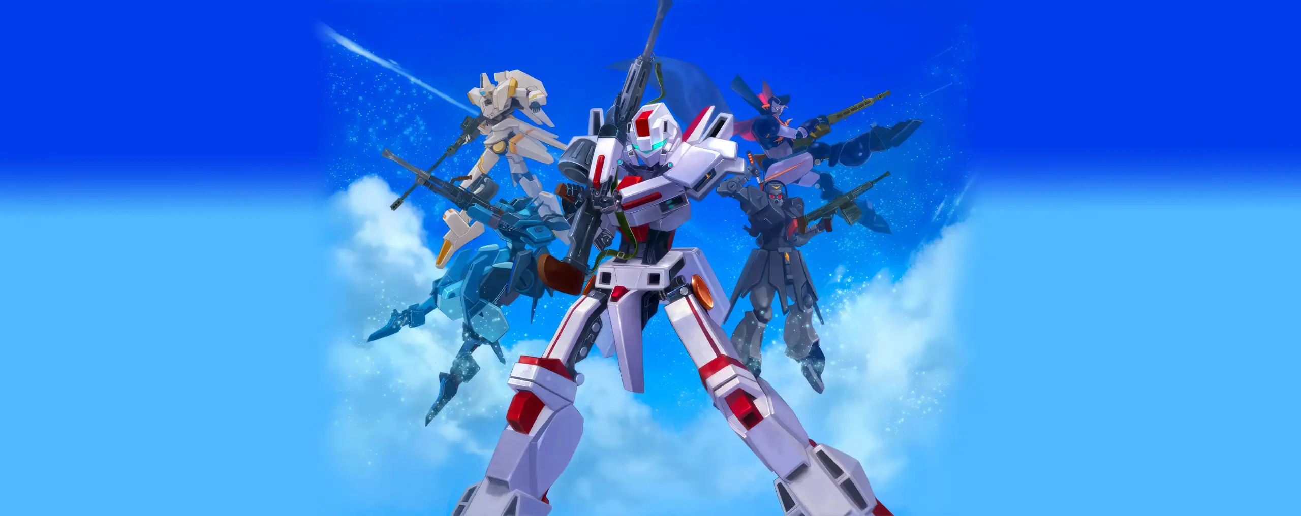 Chokkyuu Hyoudai Robot Anime: Straight Title